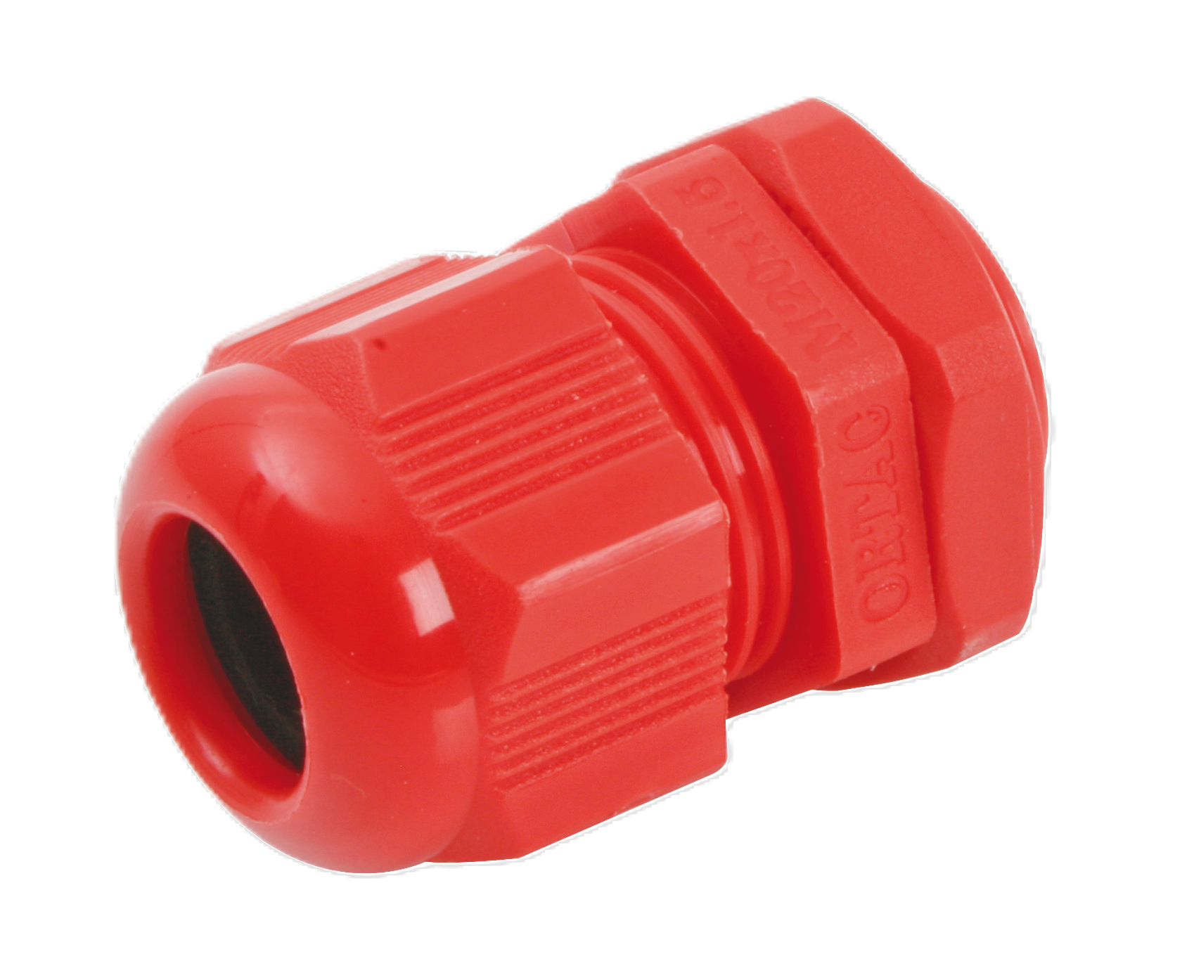 Term Tech NGM16-R M16 4-8mm Nylon Compression Gland with Locknut Red IP68