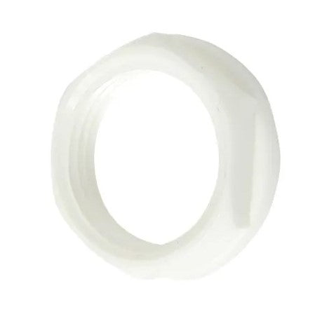 Term Tech NLM12-WH M12 Nylon Locknut White