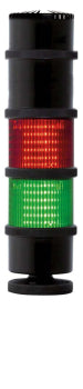 Switchtec NTWSF-RGS-24 Sirena TWS Steady Red, Green and Sounder Light Tower 24V AC/DC