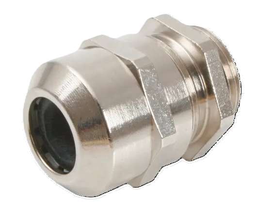 Term Tech M12-NP M12 3-6mm Cable Gland Nickel Plated IP68