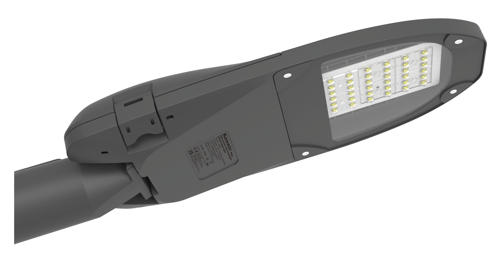 Kosnic NIX20-W40-GRY Nix II 20W High Power LED Streetlight Grey