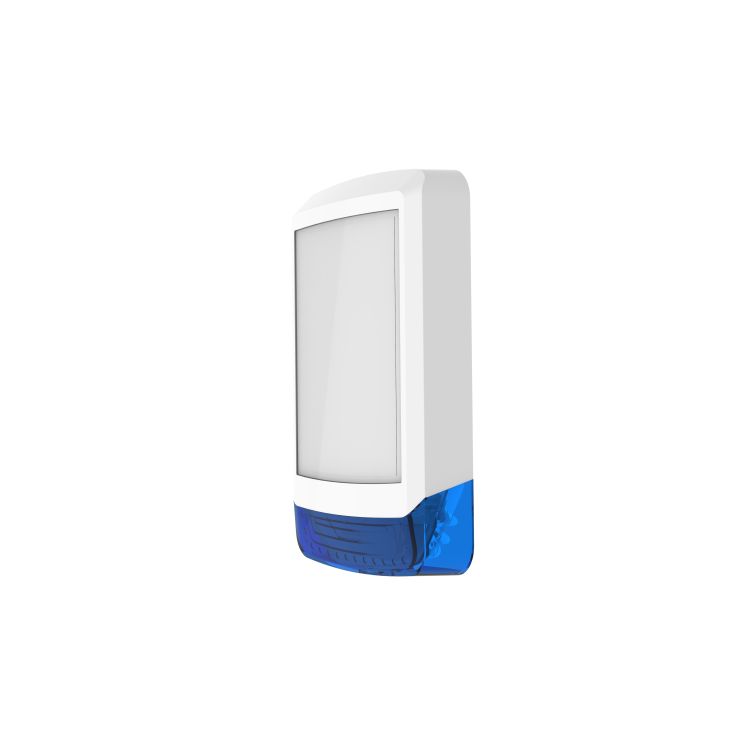 Texecom Odyssey X1 Cover WHBL Bell Box Cover White and Blue