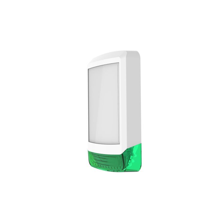 Texecom Odyssey X1 Cover WHGR Bell Box Cover White and Green