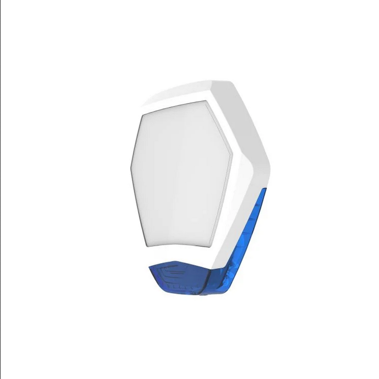 Texecom Odyssey X3 Cover WHBL Bell Box Cover White and Blue