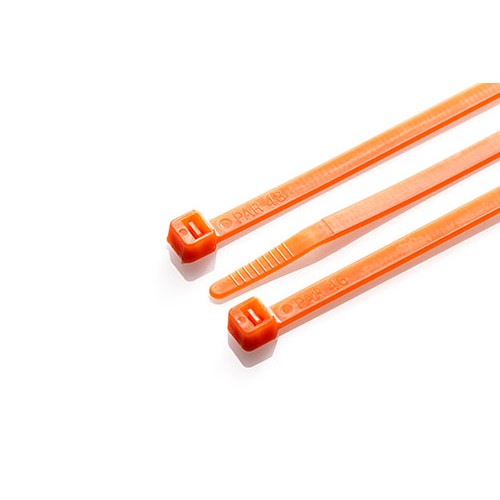 Partex HFC300ORA 300 x 4.8mm Orange Cable Ties (100)