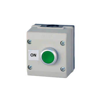 Switchtec PB1-BFG2-G-1A TEND Green Pushbutton Station with 1 N/O Contact