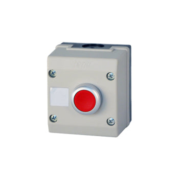 Switchtec PB1-BFR1-G-1B TEND Red Pushbutton Station with 1 N/C Contact