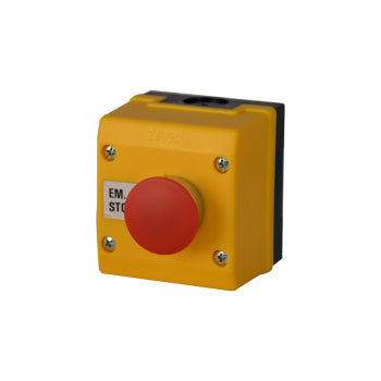 Switchtec PB1-BMR3-Y-1B TEND Red Emergency Stop (Momentary) Station with 1 N/C Contact