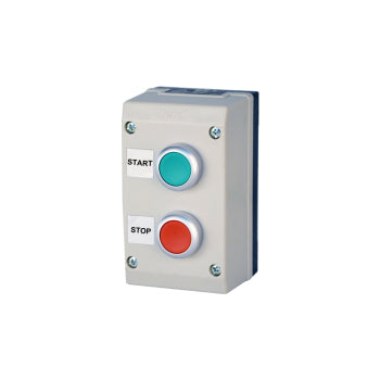 Switchtec PB2-BFRG-G TEND Green And Red Pushbutton Station with 1 N/O + 1 N/C Contacts