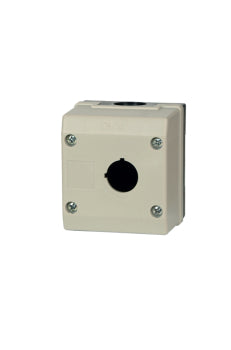 Switchtec PB22-B1G TEND 1 Hole Grey Pushbutton Station IP65