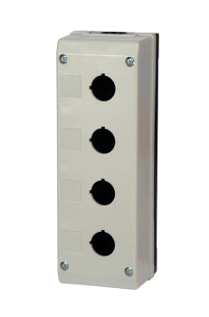 Switchtec PB22-B4G TEND 4 Hole Grey Pushbutton Station IP65