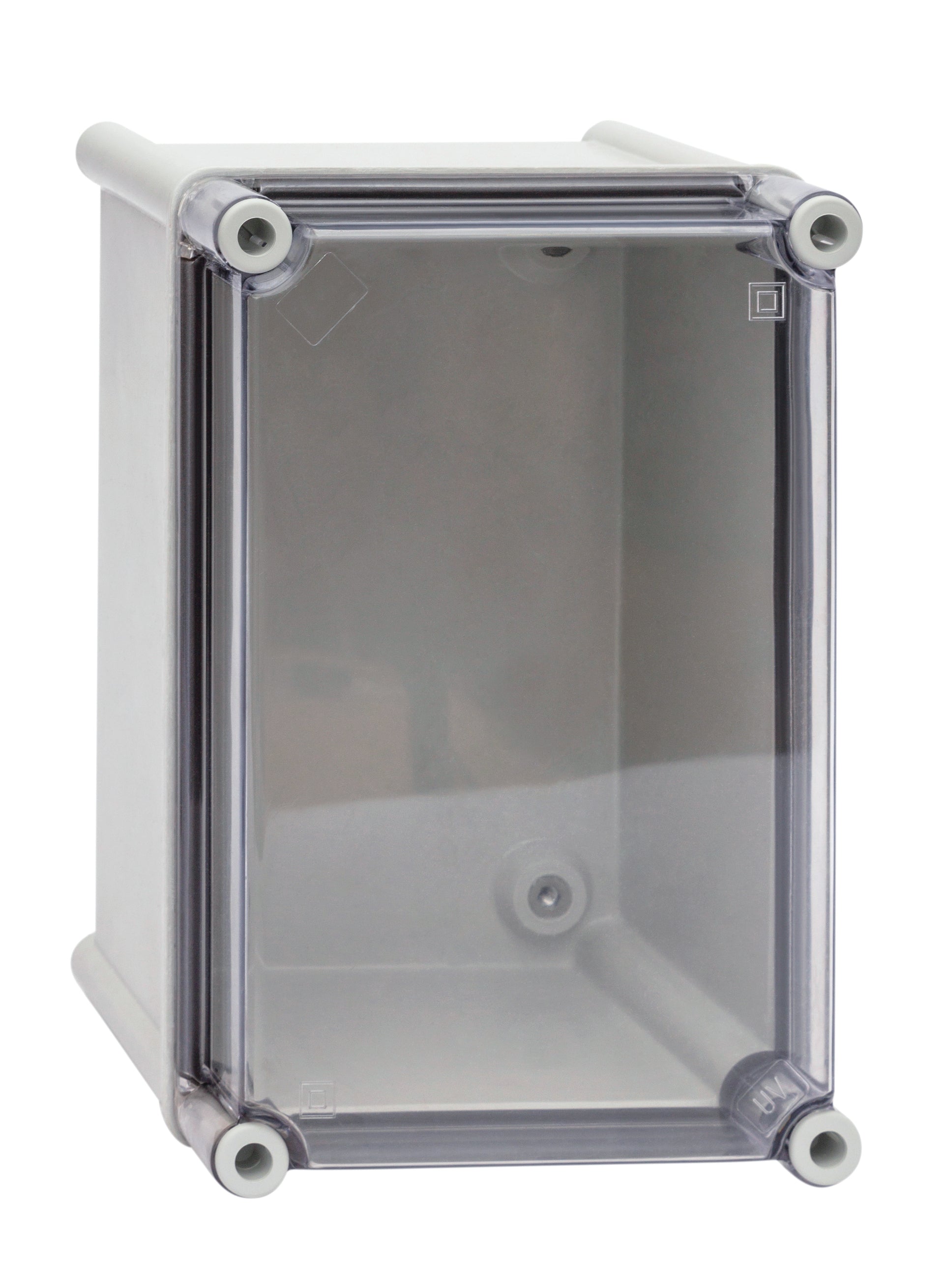 Niglon PBOXT03 180 x 180 x 129mm Polycarbonate Enclosure with Transparent Lid IP66