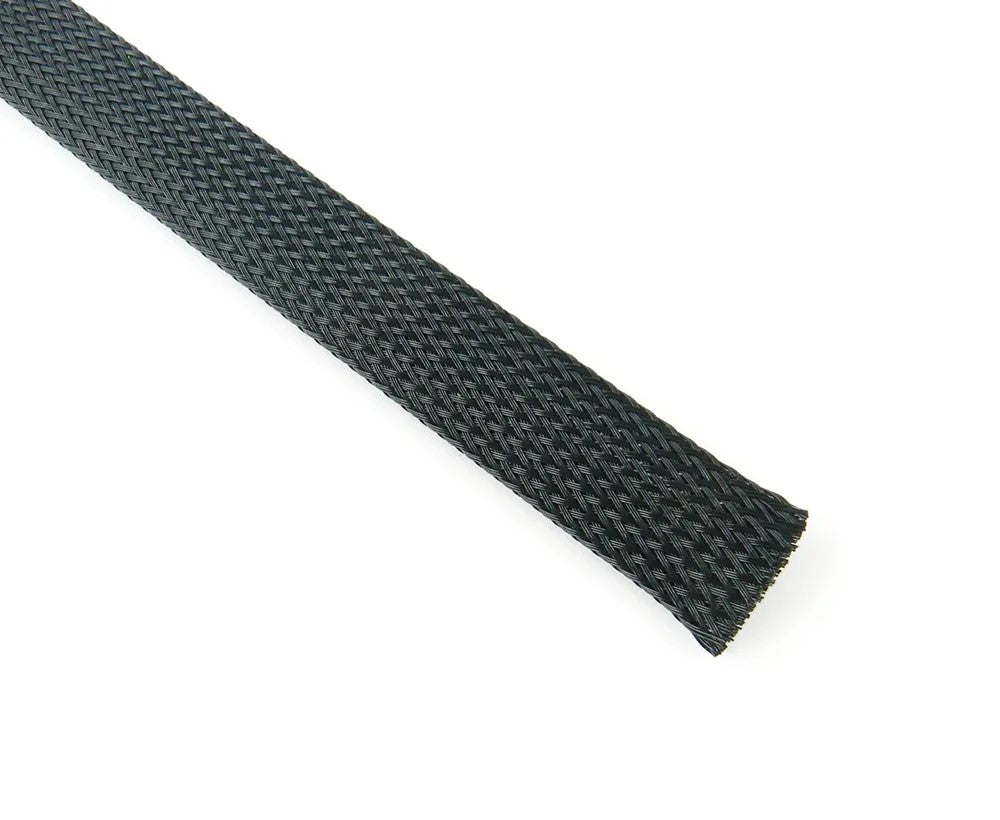 Term Tech PB10-BLK 10-20mm Polyester Expandable Sleeving Black (100m)