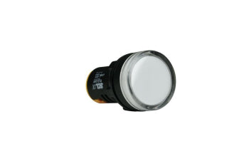 Switchtec PL22-110W SCL 22mm White LED Indicator 110V AC