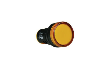 Switchtec PL22-110Y SCL 22mm Yellow LED Indicator 110V AC