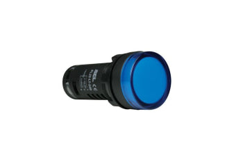 Switchtec PL22-FL-110B SCL 22mm Blue LED Indicator Lamp (Flashing) 110V AC