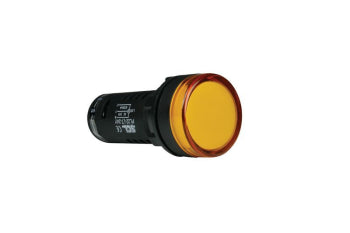 Switchtec PL22-FL-110Y SCL 22mm Yellow LED Indicator Lamp (Flashing) 110V AC