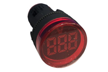 Switchtec PL22-VMAC-R SCL 22mm Red Voltmeter Indicator Lamp 50-380V AC