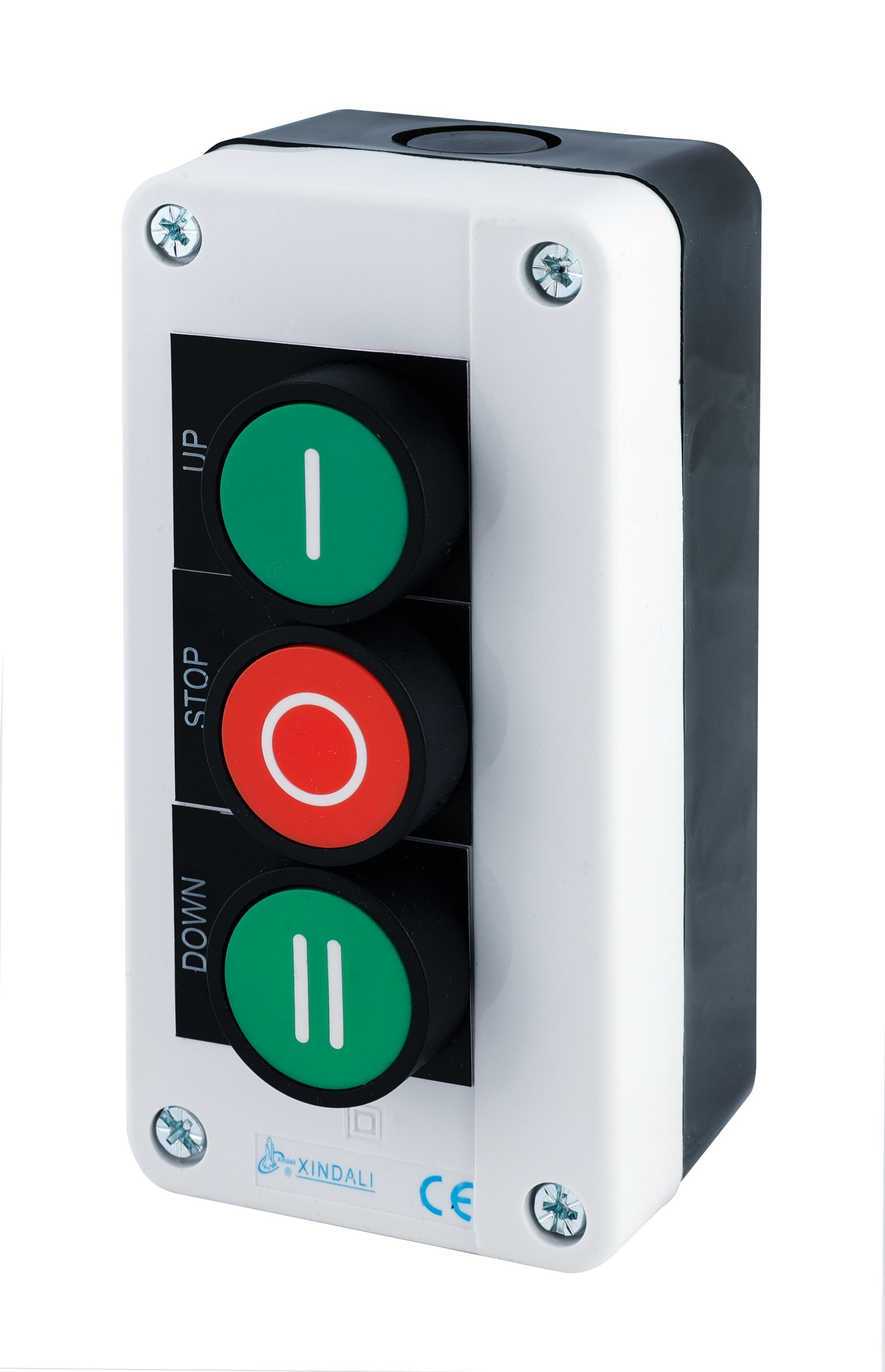 Niglon PPS3GRG 3 Gang Green Red Green Momentary Pushbutton Station IP65