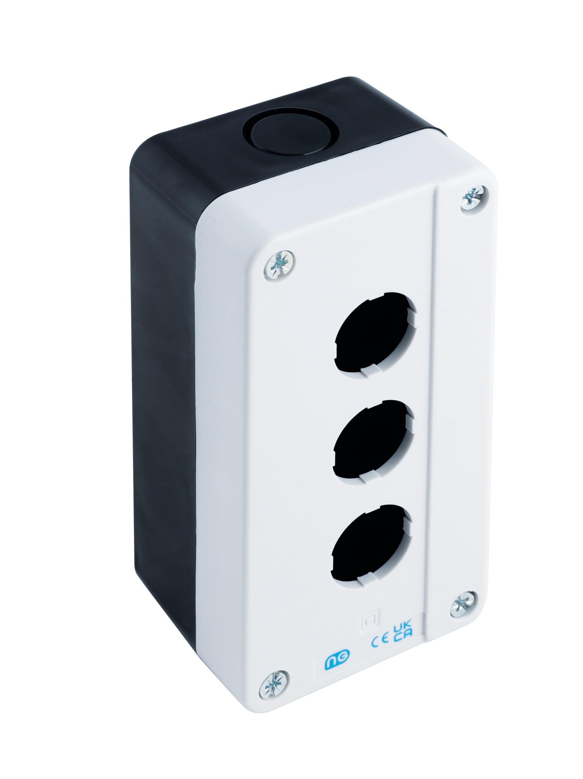 Niglon PPS3 3 Hole Plastic Pushbutton Station IP65