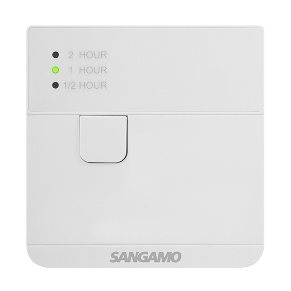 Sangamo PSPB 7 Day Time Switch with Boost Black