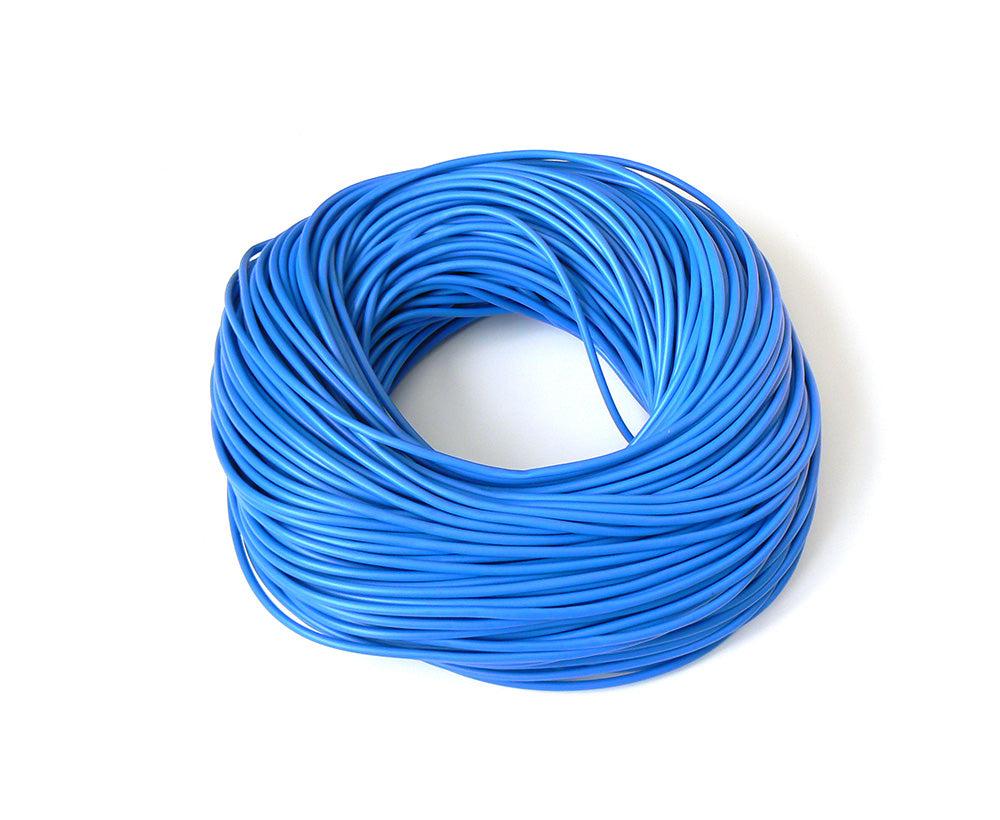 Term Tech PVC10-BLUE 10mm PVC Sleeving Blue (100m)