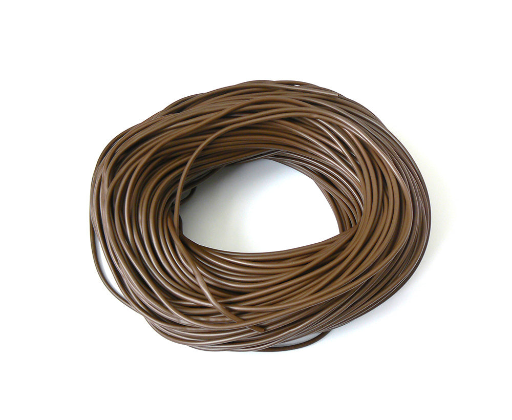 Term Tech PVC10-BROWN 10mm PVC Sleeving Brown (100m)