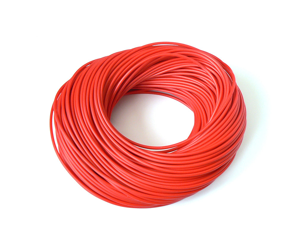 Term Tech PVC10-RED 10mm PVC Sleeving Red (100m)