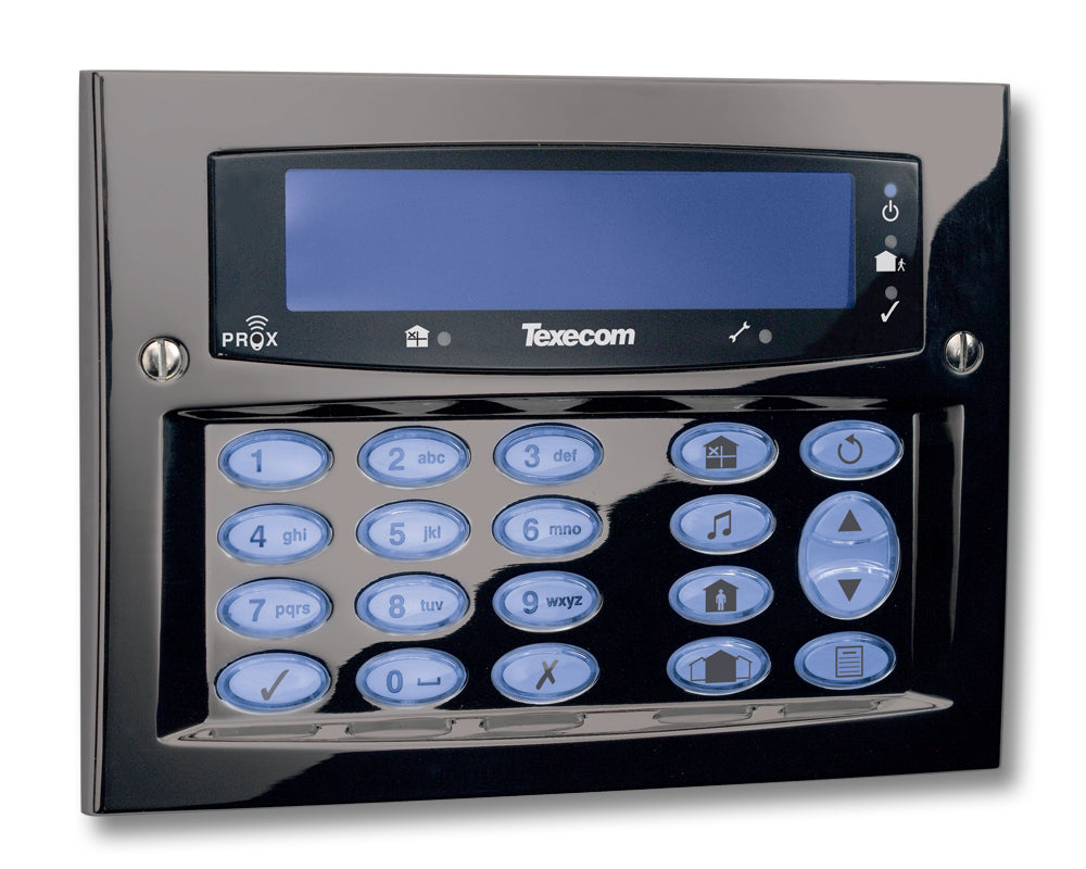 Texecom Premier Elite LCD Keypad Gun Metal