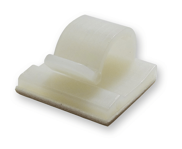 Partex R281N/1 Large Self Adhesive Natural Cable Clips (100)