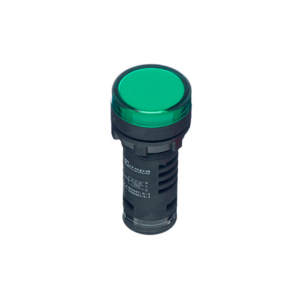 Europa RAD223B Green LED Pilot Lamp 24V AC/DC IP65