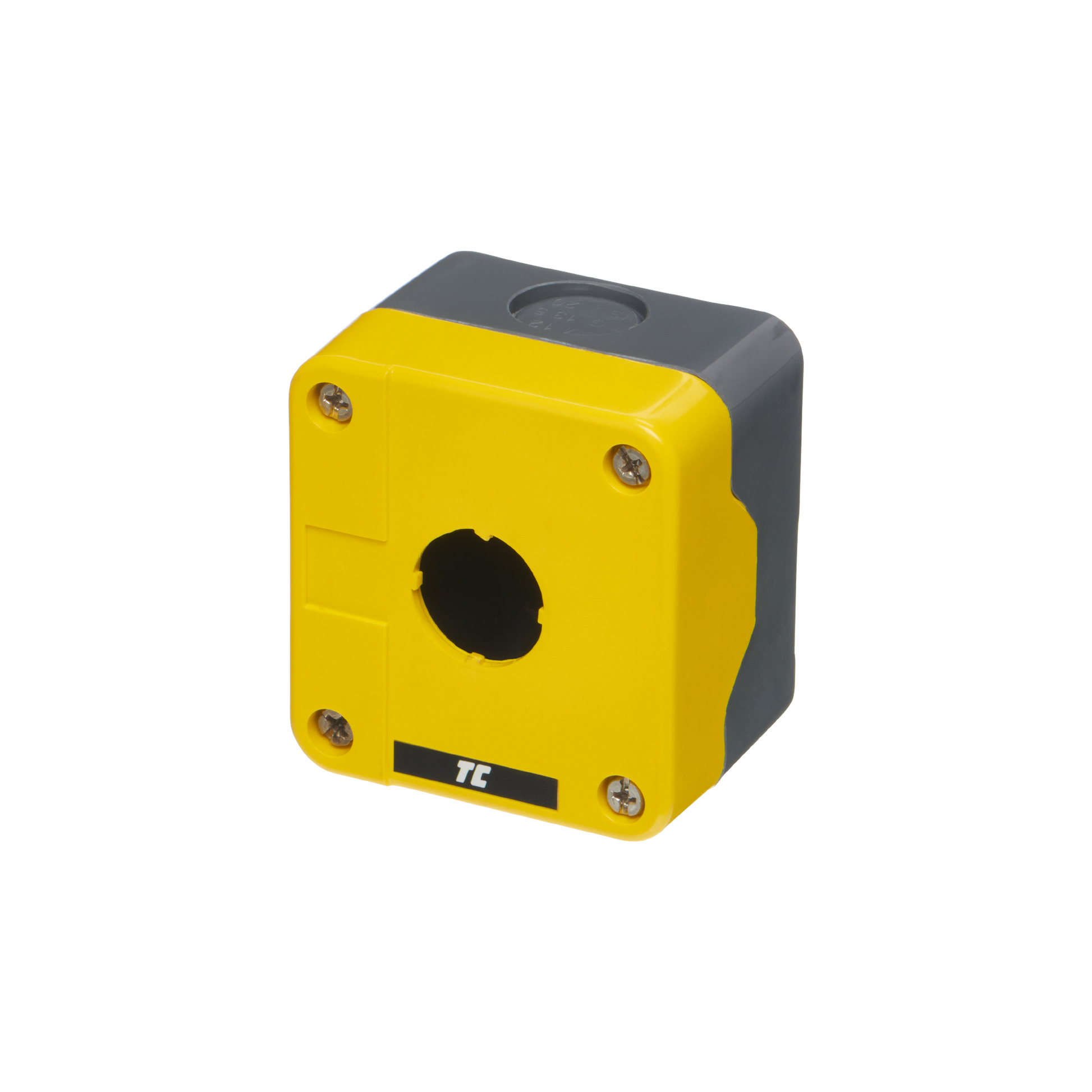 Europa RC1PY 1 Hole Moulded Control Station Yellow IP65