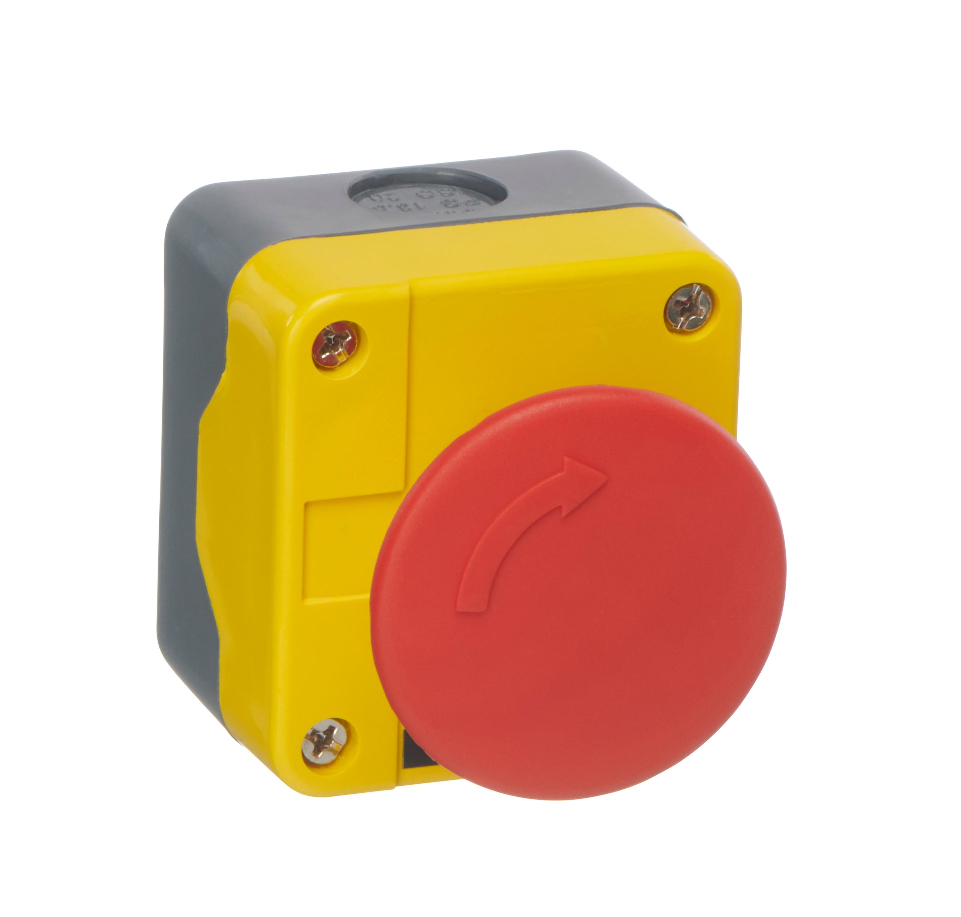 Europa RCAS-ESB5641NC Moulded Emergency Stop Station 60mm Twist Release + 1 N/C IP65