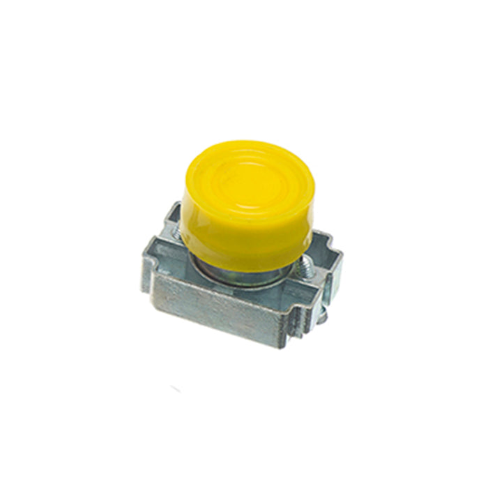 Europa RCAS-PBB5 Yellow Booted 22mm Pushbutton + Collar