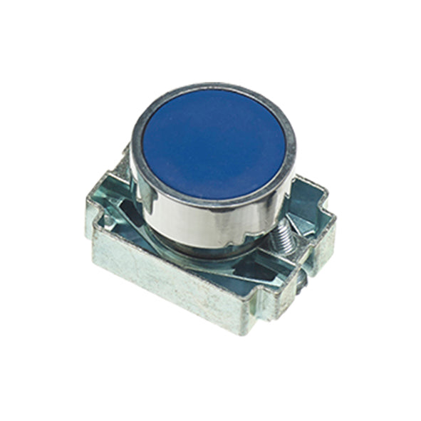 Europa RCAS-PBF6 Blue 22mm Pushbutton + Collar