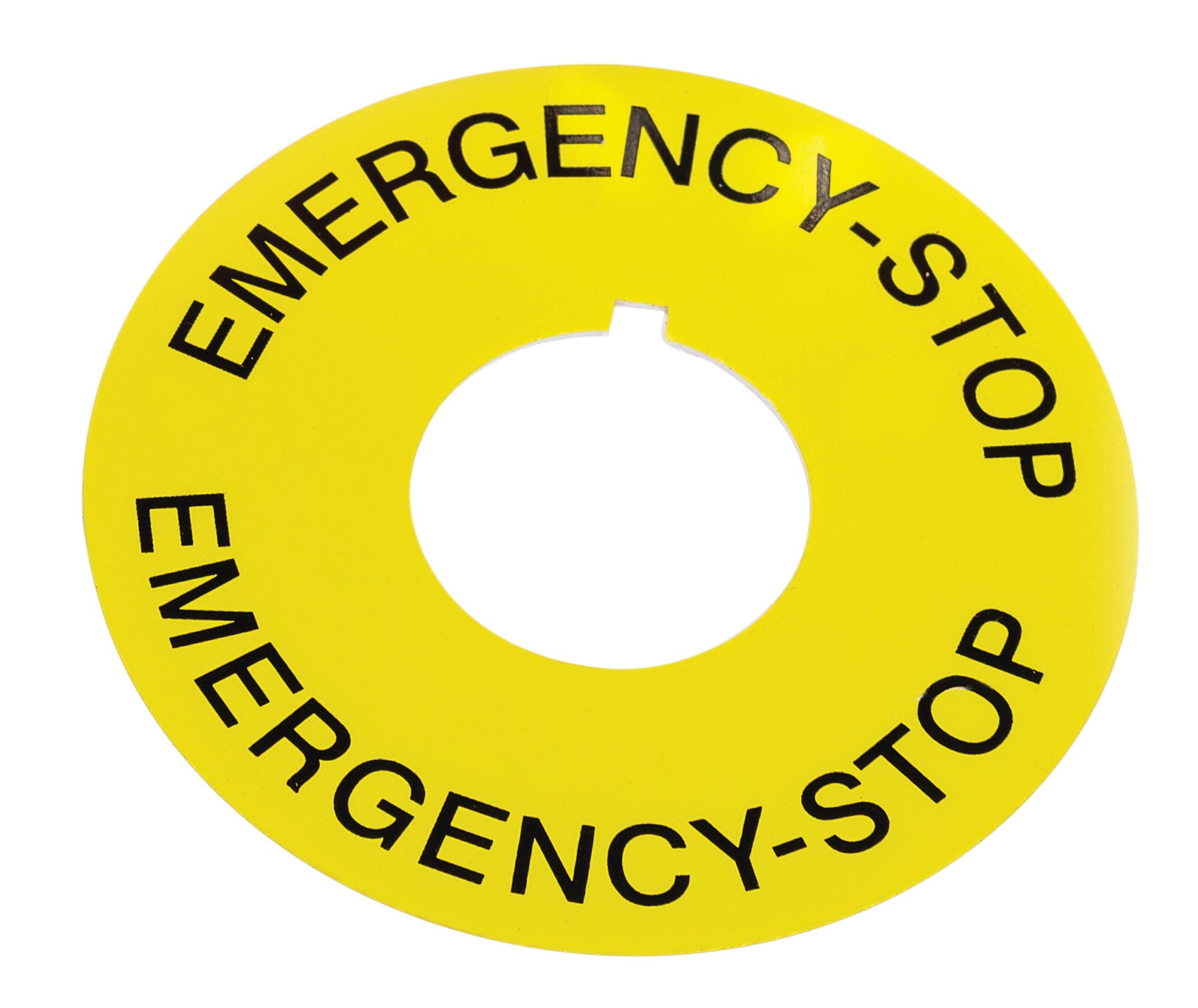 Niglon RESL 60mm Round Emergency Stop Legend