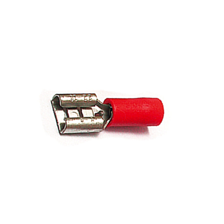 Partex RF66/08/VR 6.3mm Red Female Push On Terminal (100)