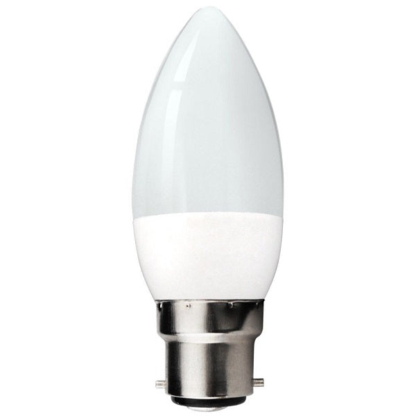 Kosnic C4.9-BC27 Reon 4.9W BC Frosted LED Candle  2700K