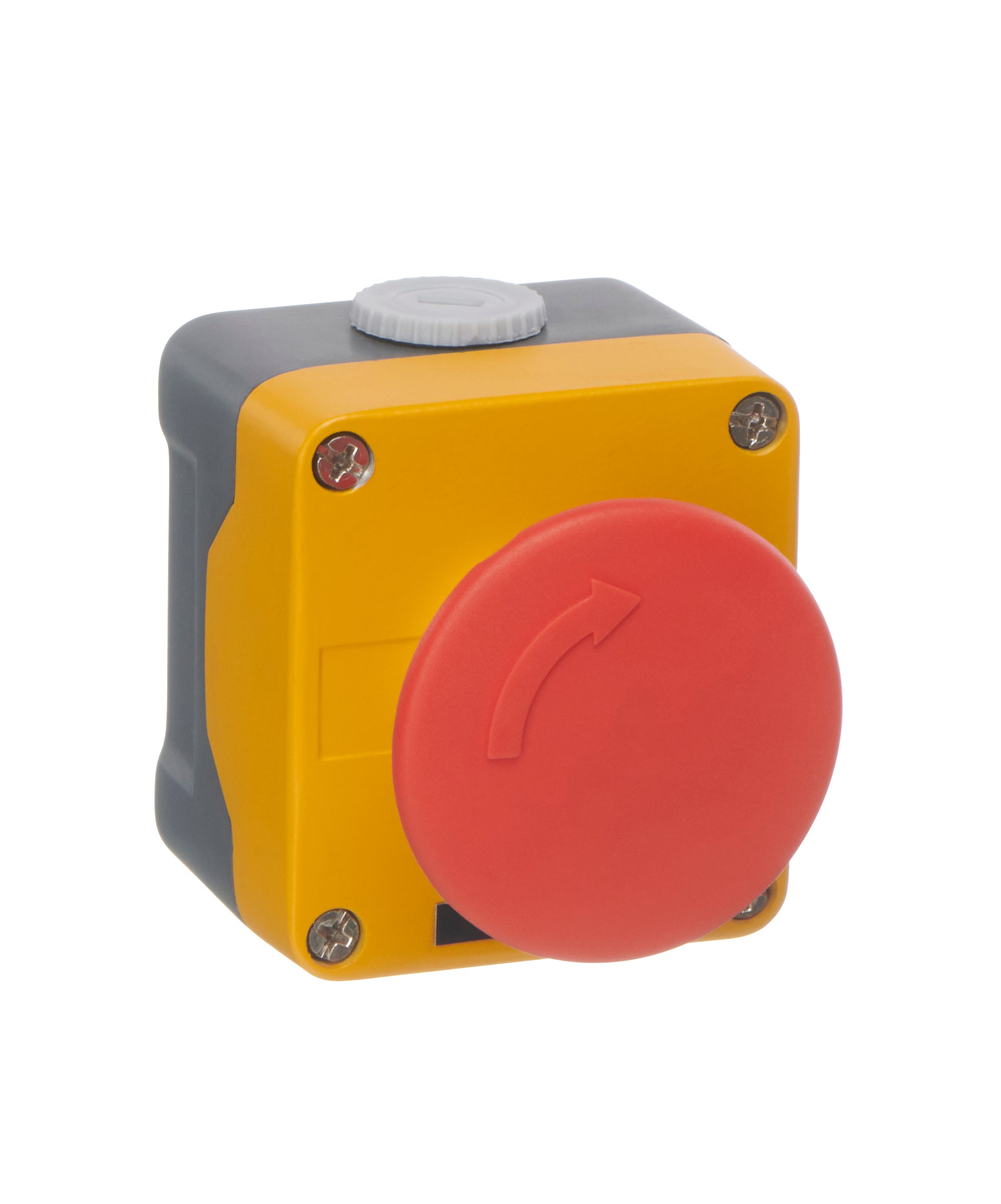 Europa RM1BS5642 Metal Emergency Stop Station 60mm Twist Release + 1 N/C IP65