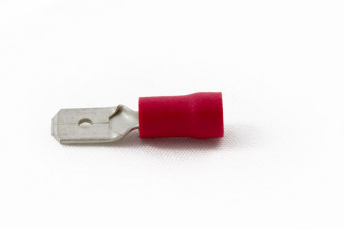 Partex RM63/VR 6.3mm Red Male Tab Terminal (100)