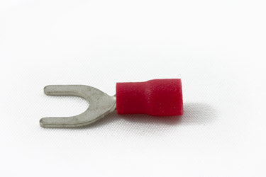 Partex RS64 6mm Red Spade (Fork) Terminal (100)