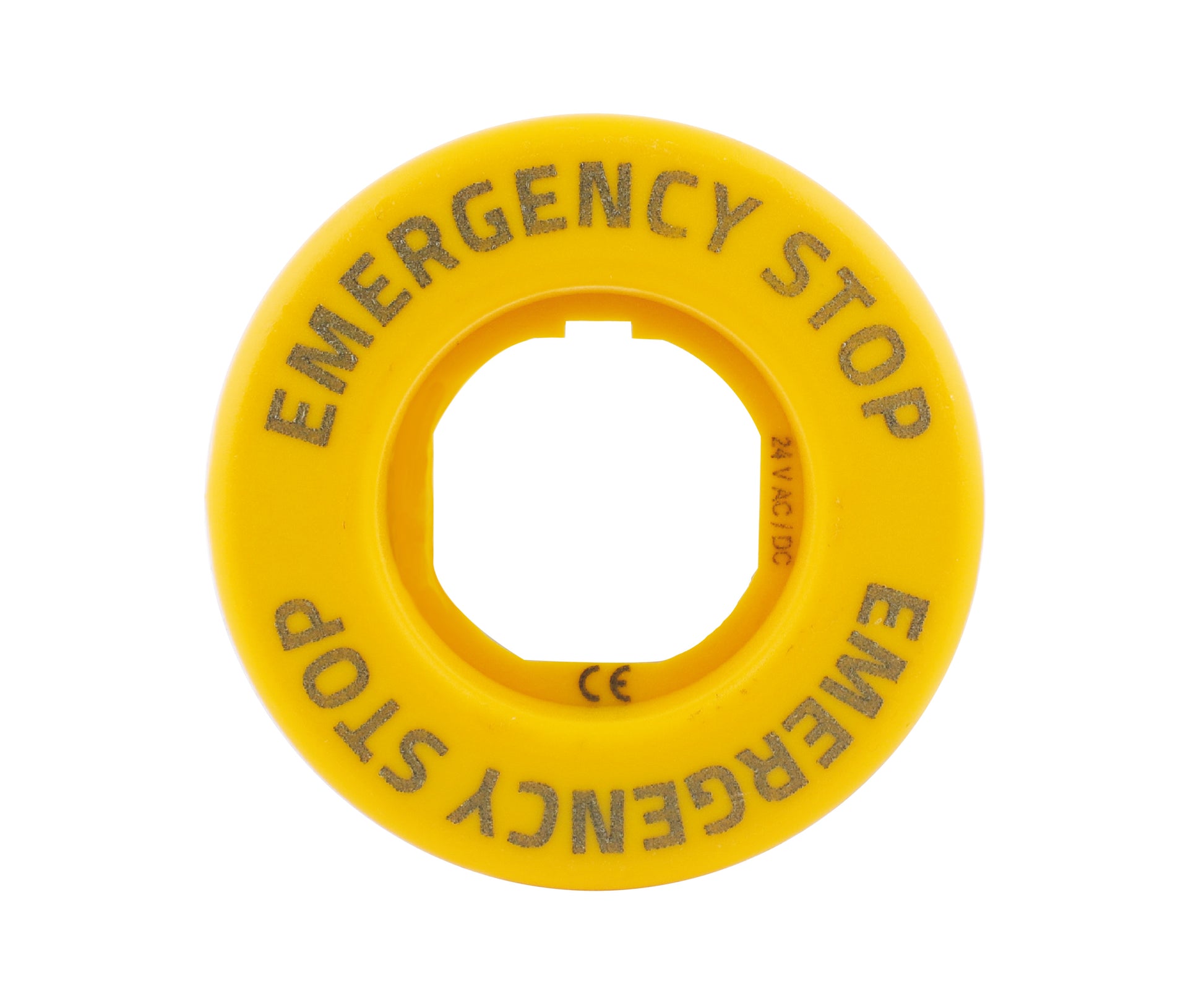 Niglon RSLED-FLA 60mm Round LED Emergency Stop Legend - Flashing 24V AC/DC