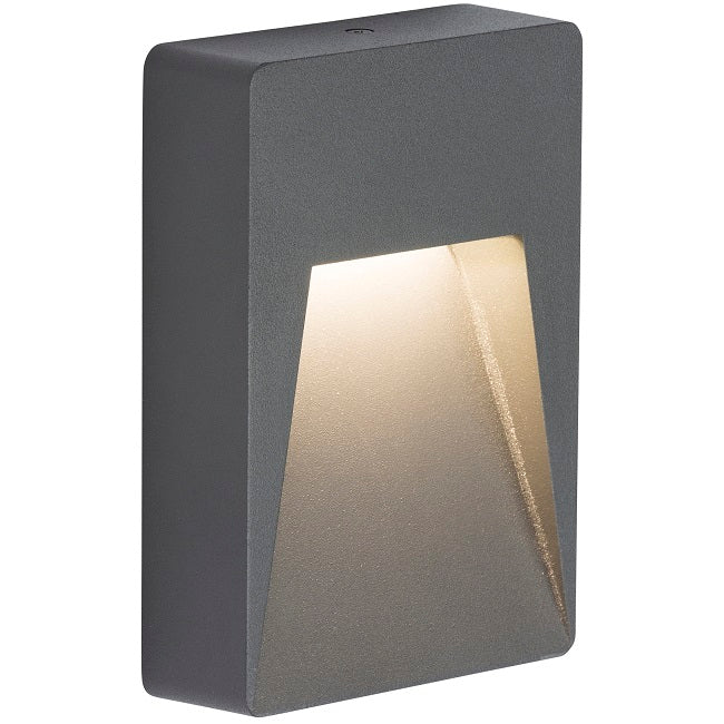 Knightsbridge RWL2A 2W LED Anthracite Guide Light IP54 3500K