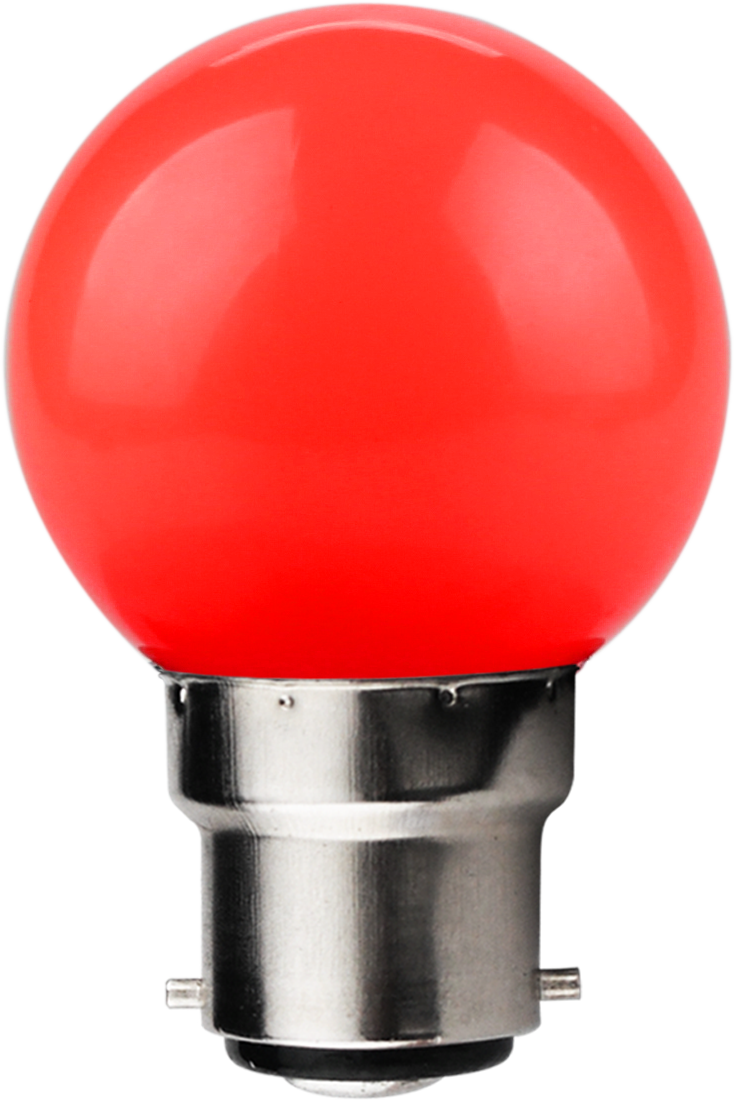 Kosnic KLED01GLF/B22-RE Colour Golf 1W BC Red LED Golfball