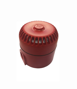 Switchtec SAU-04-VC-RED SCL Stridor 110-250V AC Red Multi Tone Surface Mount Alarm with Deep Base IP