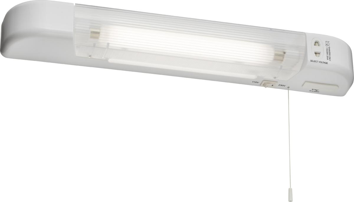 Knightsbridge SL6USBW 6W LED Shaverlight With USB White