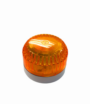 Switchtec SO-A-S-10C SCL Stridor 10-60V DC Amber Xenon Beacon with White Shallow Base IP54