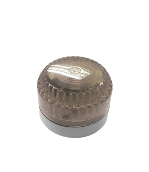 Switchtec SO-C-S-10C SCL Stridor 10-60V DC Clear Xenon Beacon with White Shallow Base IP54