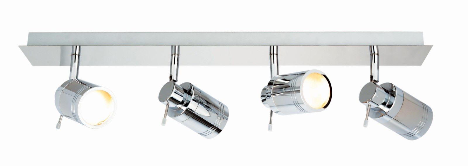 Forum SPA-22560-CHR Scorpius 4 x GU10 Chrome Bar Spotlight IP44