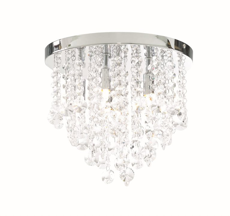 Forum SPA-24870-CHR Celeste 6 x G9 Chrome Ceiling Light IP44